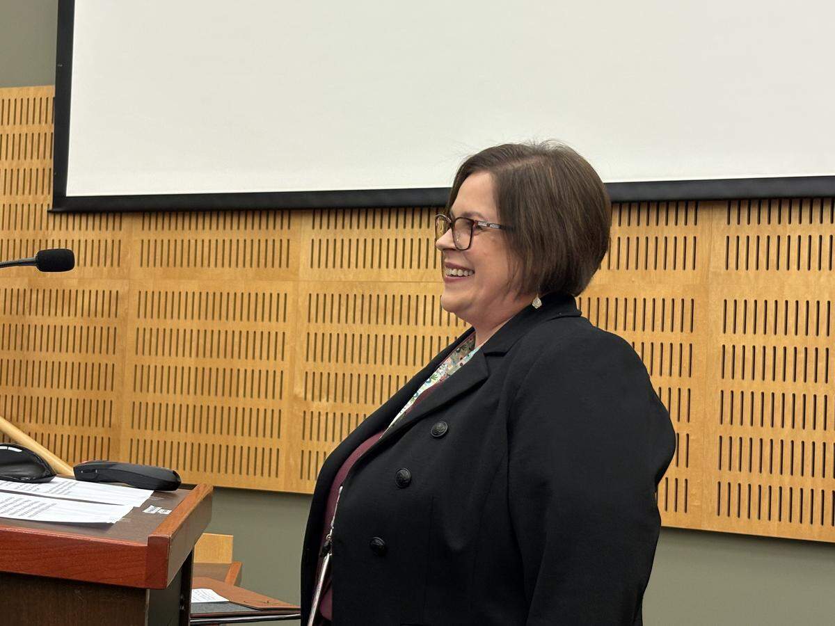 Sylvana Niehuser was introduced at Tuesday’s Olympia City Council meeting as the city’s new parks, arts and recreation director.