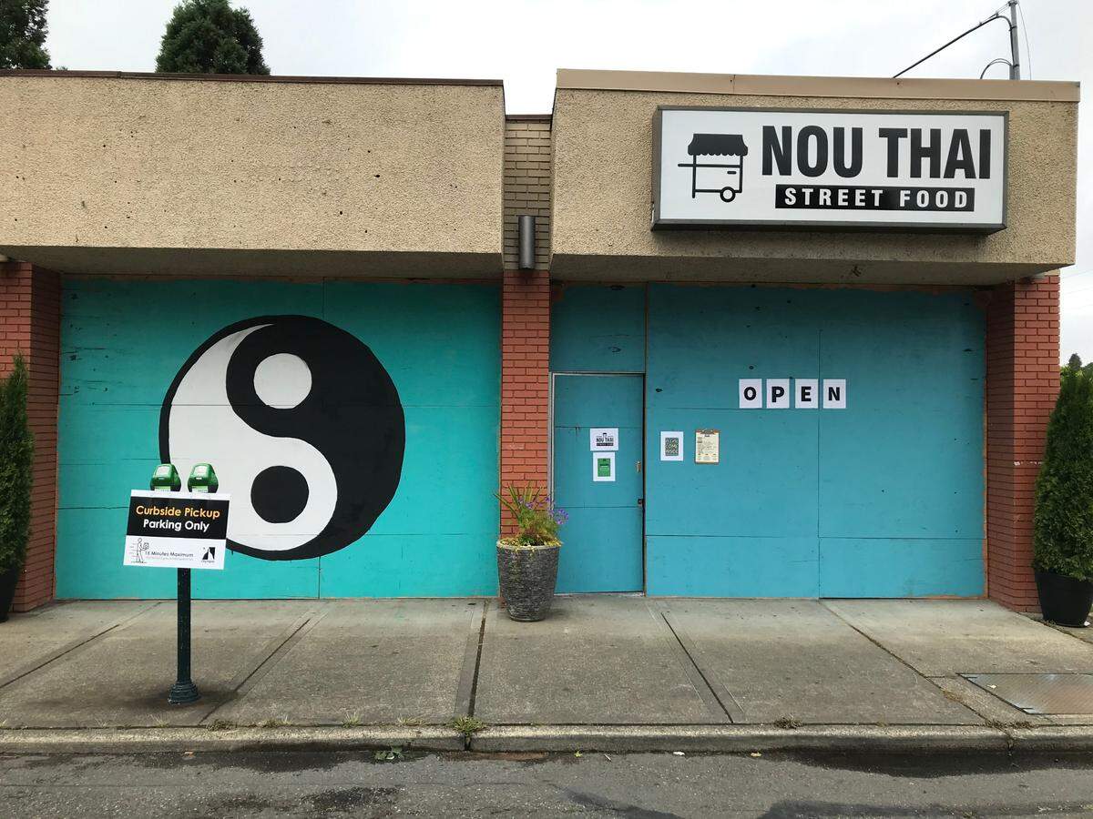 Owner Siriporn Jala says she will take down her boards on Monday.