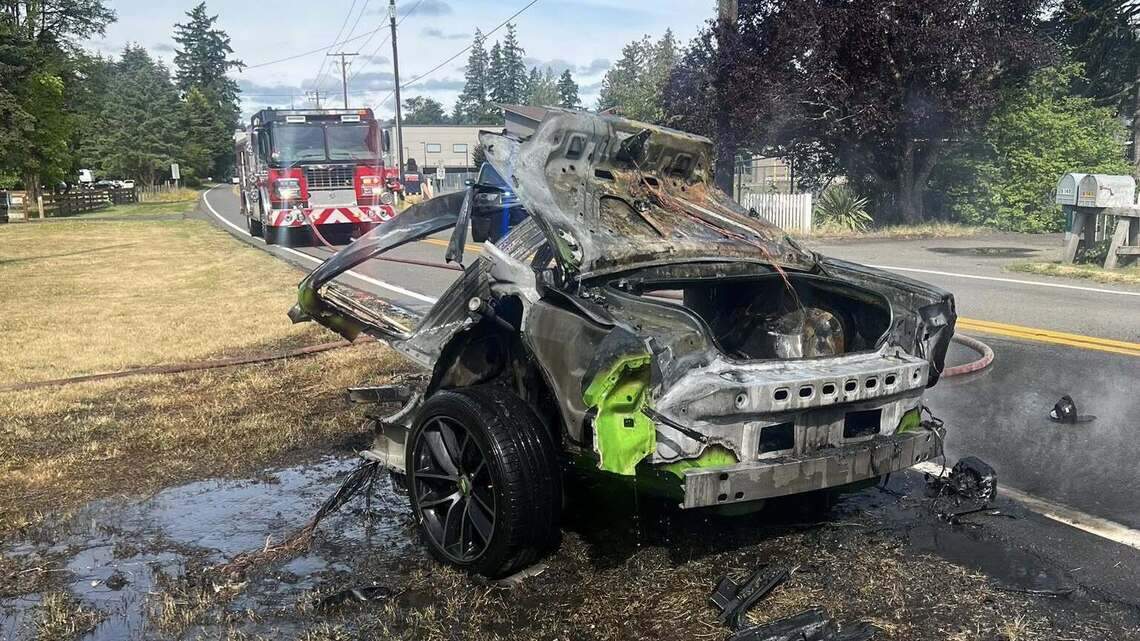 Guy Split In Half Car split in half when it crashed into pole in Thurston County | The ...