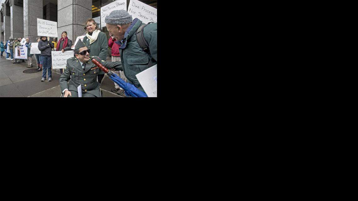 Ex-soldier stays in Lacey for now, still may be deported to Pakistan