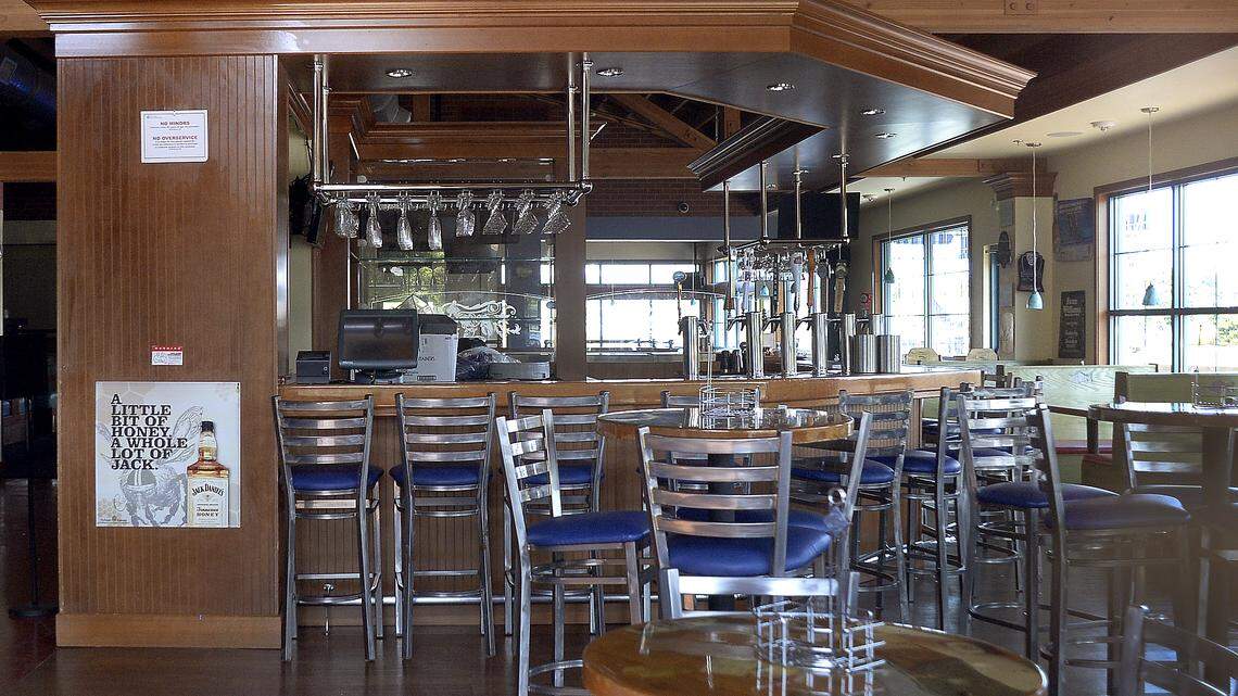 August 28, 2018 photo of the apparently shuttered Olympia Oyster House at Percival Landing 