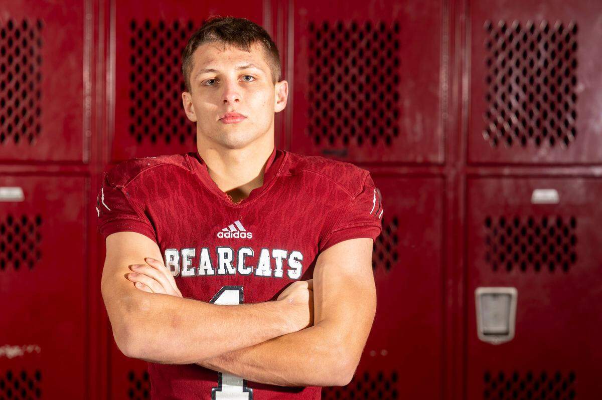 W.F. West’s Blake Ely photographed at Mount Tahoma High School on Monday, Dec. 20, 2021.