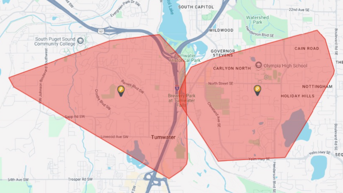Power outages delay start times at Tumwater, Olympia schools | The Olympian