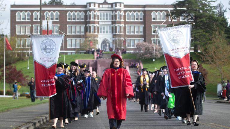 PHOTOS: Saint Martin’s kicks off 2023 graduation season