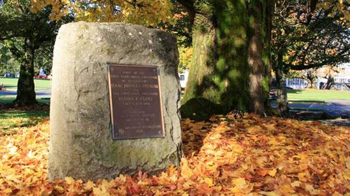 Washington State Patrol is asking for help finding who stole the plaque off of a historical marker on the Capitol Campus.