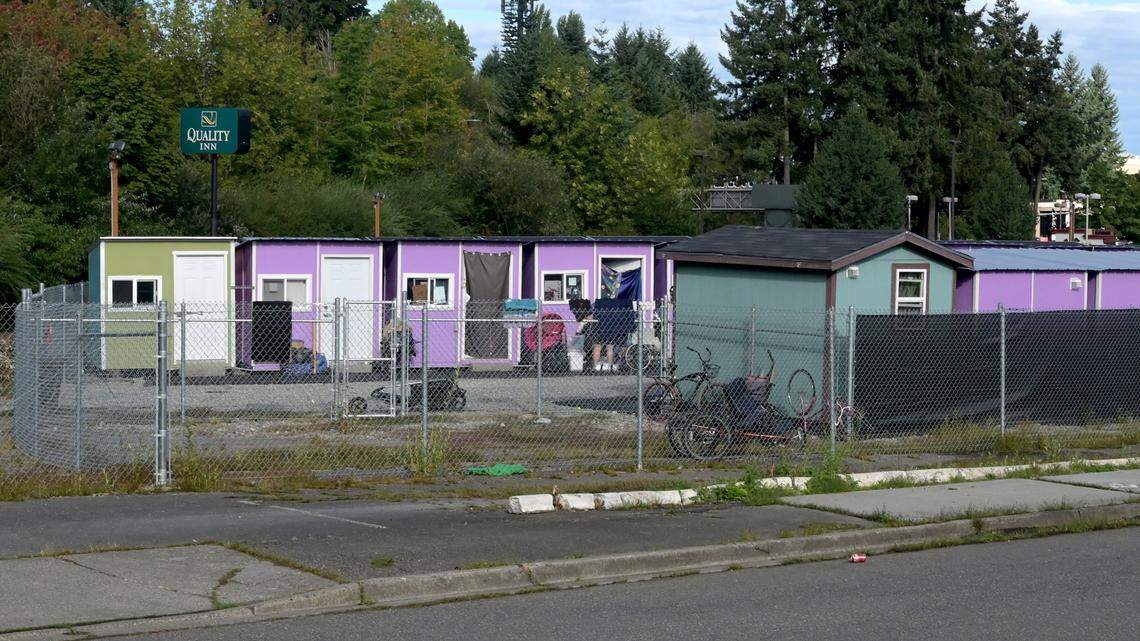 Funding for Olympia’s largest tiny home village is in question. City of Olympia officials are working to keep Quince Street Tiny Home Village open year to year.