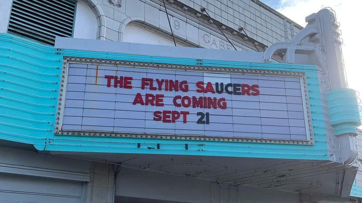 The Chehalis Theater is screening sci-fi movies for the Flying Saucer Party on Saturday.