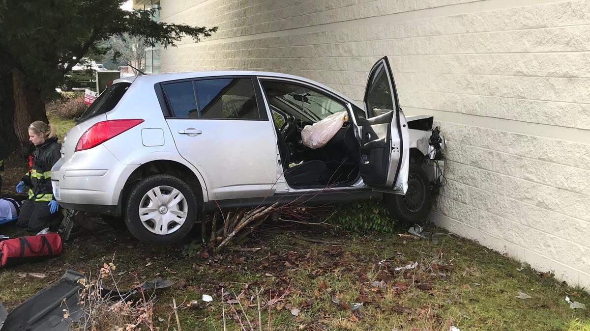 A 24-year-old man was taken to the hospital on Monday after he suffered a medical emergency while in the dive-thru at a Jack in the Box restaurant, according to Olympia police.