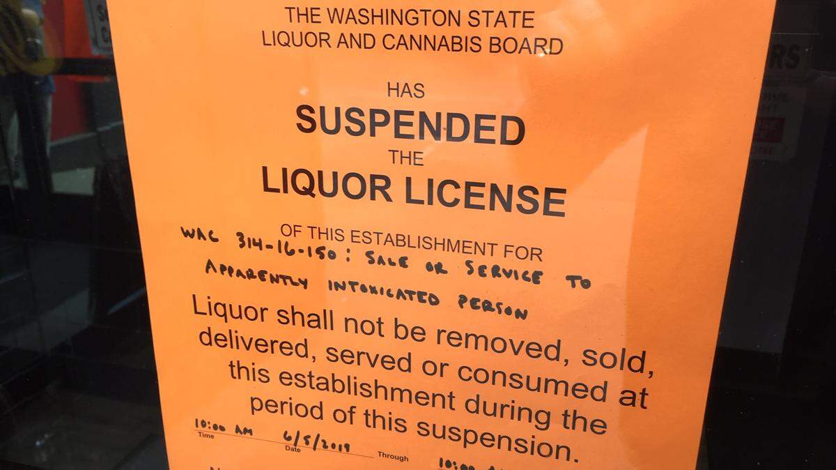 Jake’s on 4th, a popular downtown bar and dancing venue in downtown Olympia, has temporarily lost the use of its liquor license, according to the state Liquor and Cannabis Board.