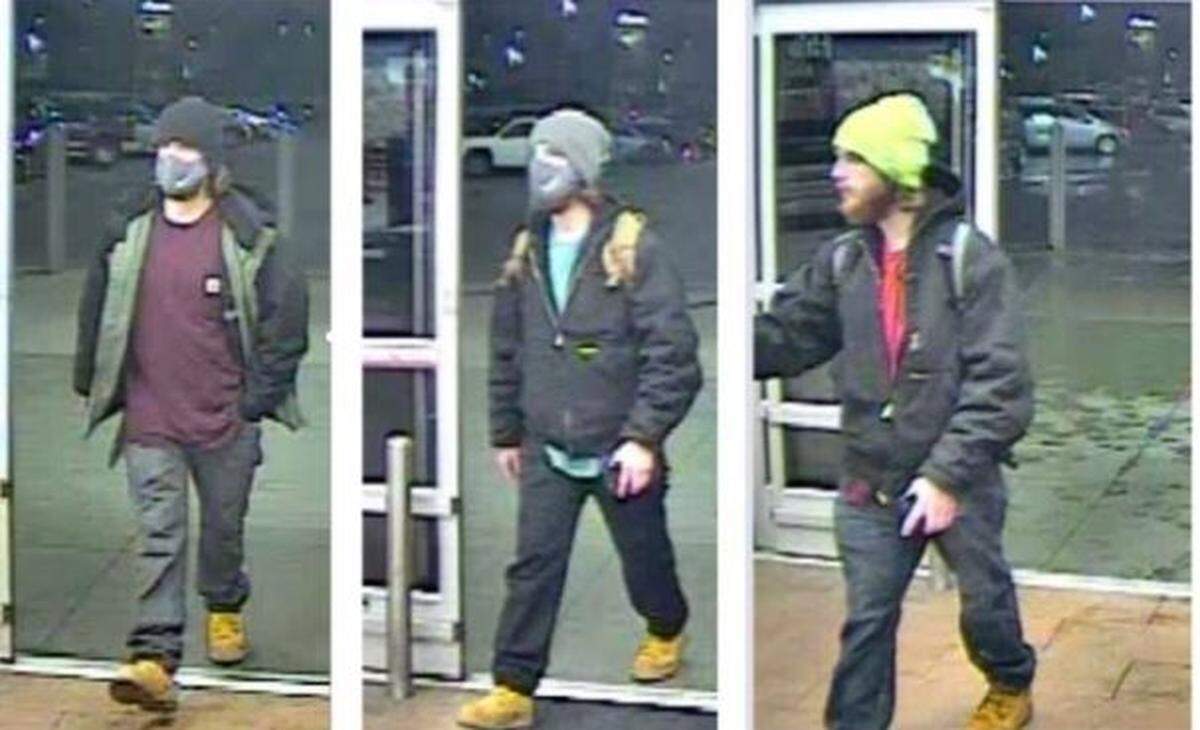 Lacey police say a man used stolen debit and credit cards at Walmart on Galaxy Drive Northeast.