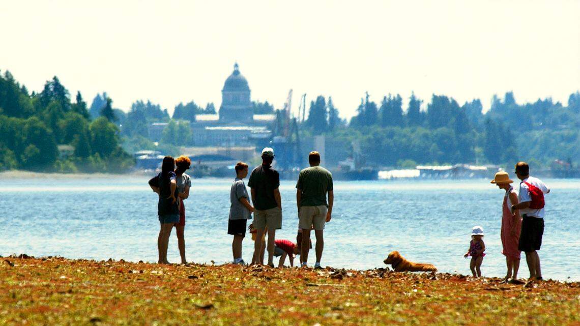 Burfoot Park’s beach has been closed to swimming. Here’s why