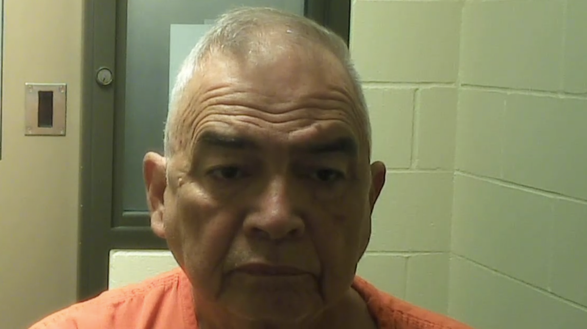 Richard Ramirez, 73, makes his preliminary appearance in Thurston County Superior Court on Tuesday, May 30. He’s accused of first-degree assault while armed with a deadly weapon for his role in an alleged road rage incident.