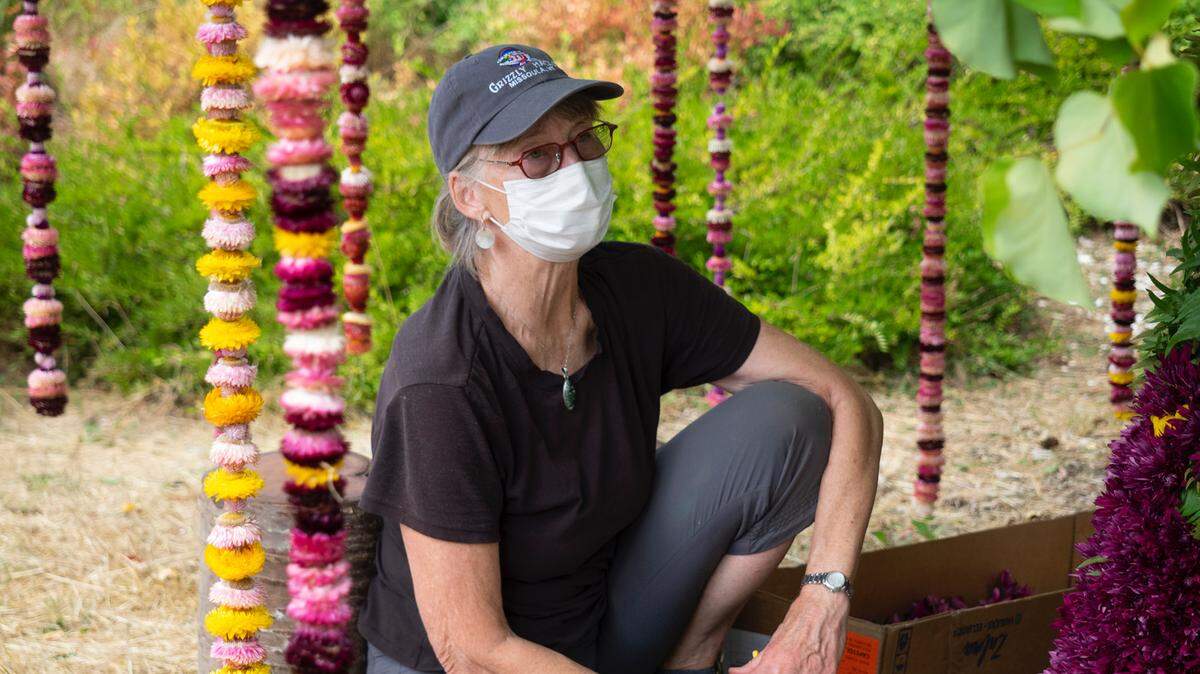 Artist Kathy Gore-Fuss and a team of volunteers have turned the formerly neglected west Olympia pocket park at the corner of Madison Avenue and Thomas Street into “A Place to Reflect.”
