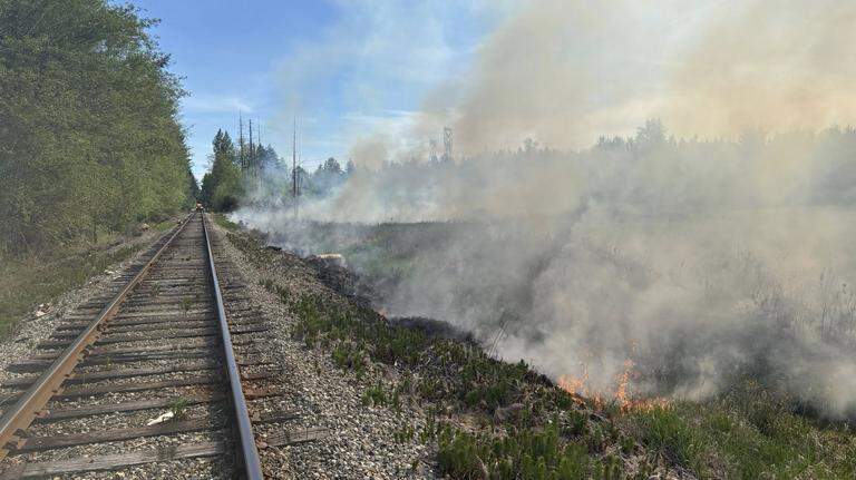 Thurston Co. firefighters warn of early fire season after brush fires Thursday