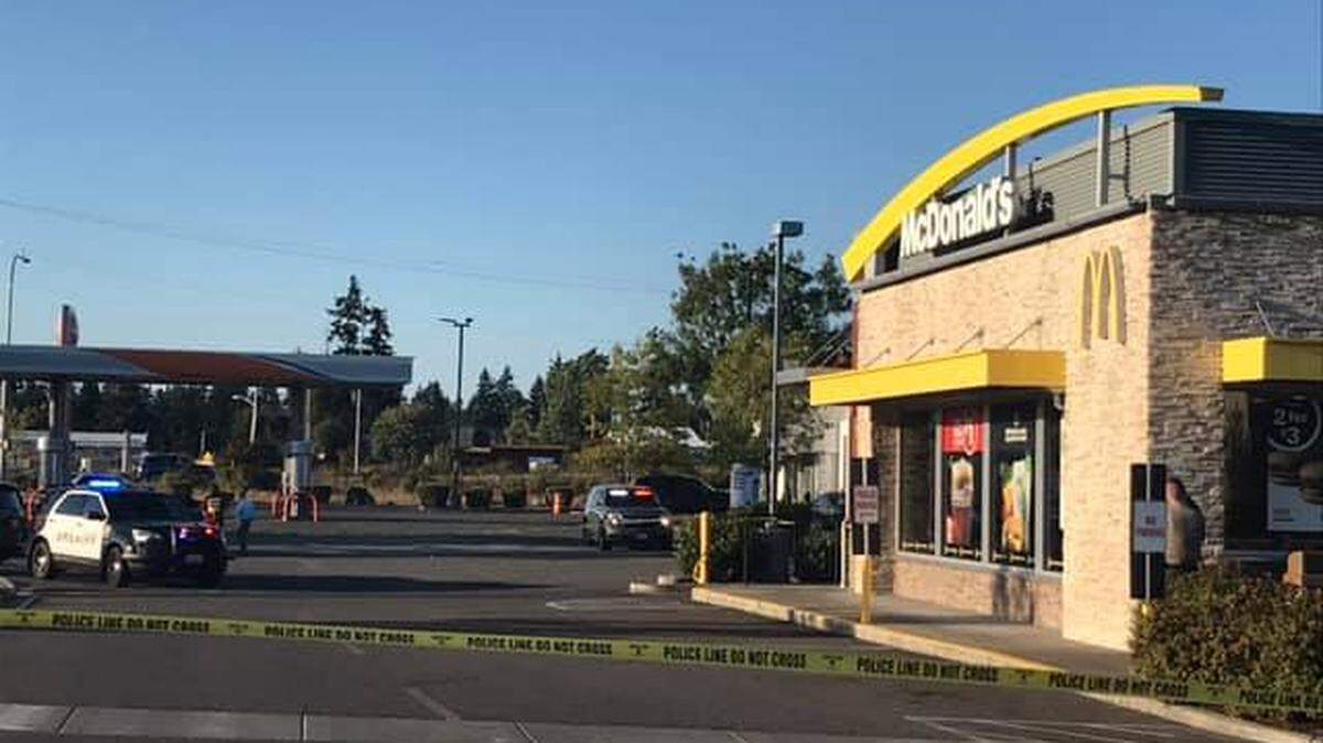 The shooting was reported at 5:19 p.m. Sept. 3 at the McDonald’s on Old Highway 99 Southwest in Grand Mound.
