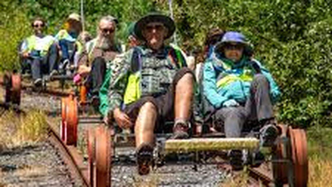 Looking for a new biking adventure? Now you can ride the rails along the Chehalis River