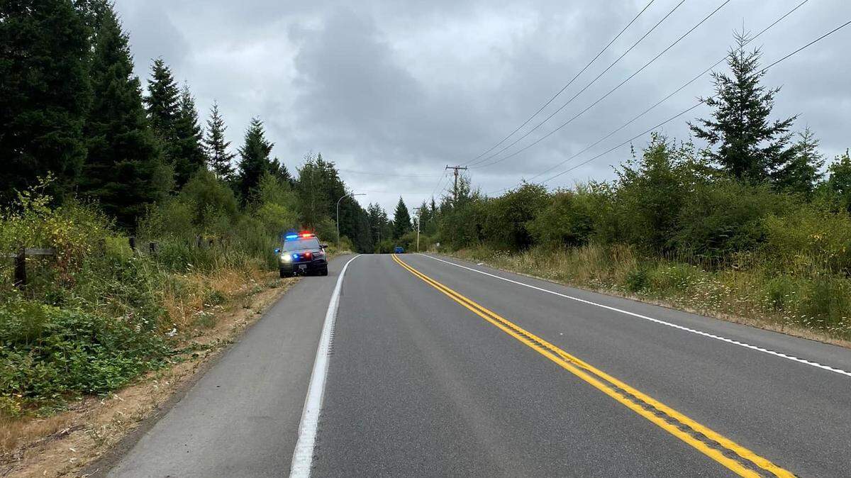 The Thurston County Sheriff’s Office responded to reports of a single-car collision on Bald Hills Road SE outside Yelm.