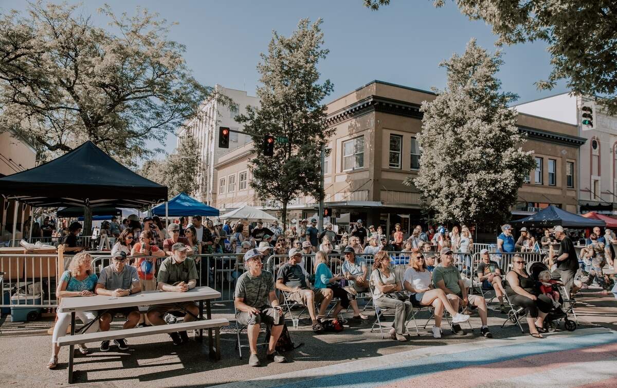 LoveOly SummerFest draws crowds with live music, activities for kids, food from downtown restaurants and more.