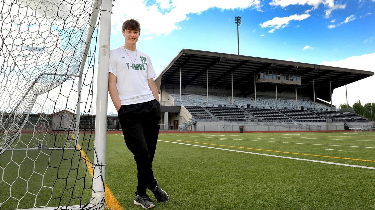 Tumwater High School senior defender Jack Armour is The Olympian’s 2021 All-Area boys soccer Player of the Year.