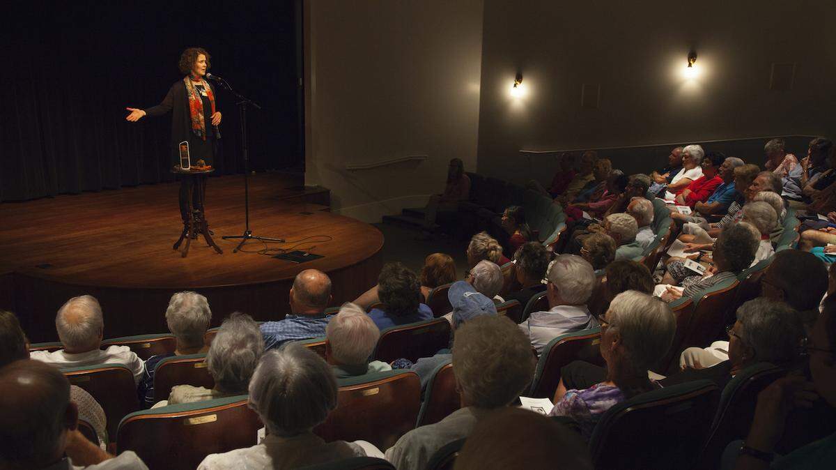 Ingrid Nixon has told stories across the country, including at the National Storytelling Festival, which she calls “kind of our equivalent of Broadway.”