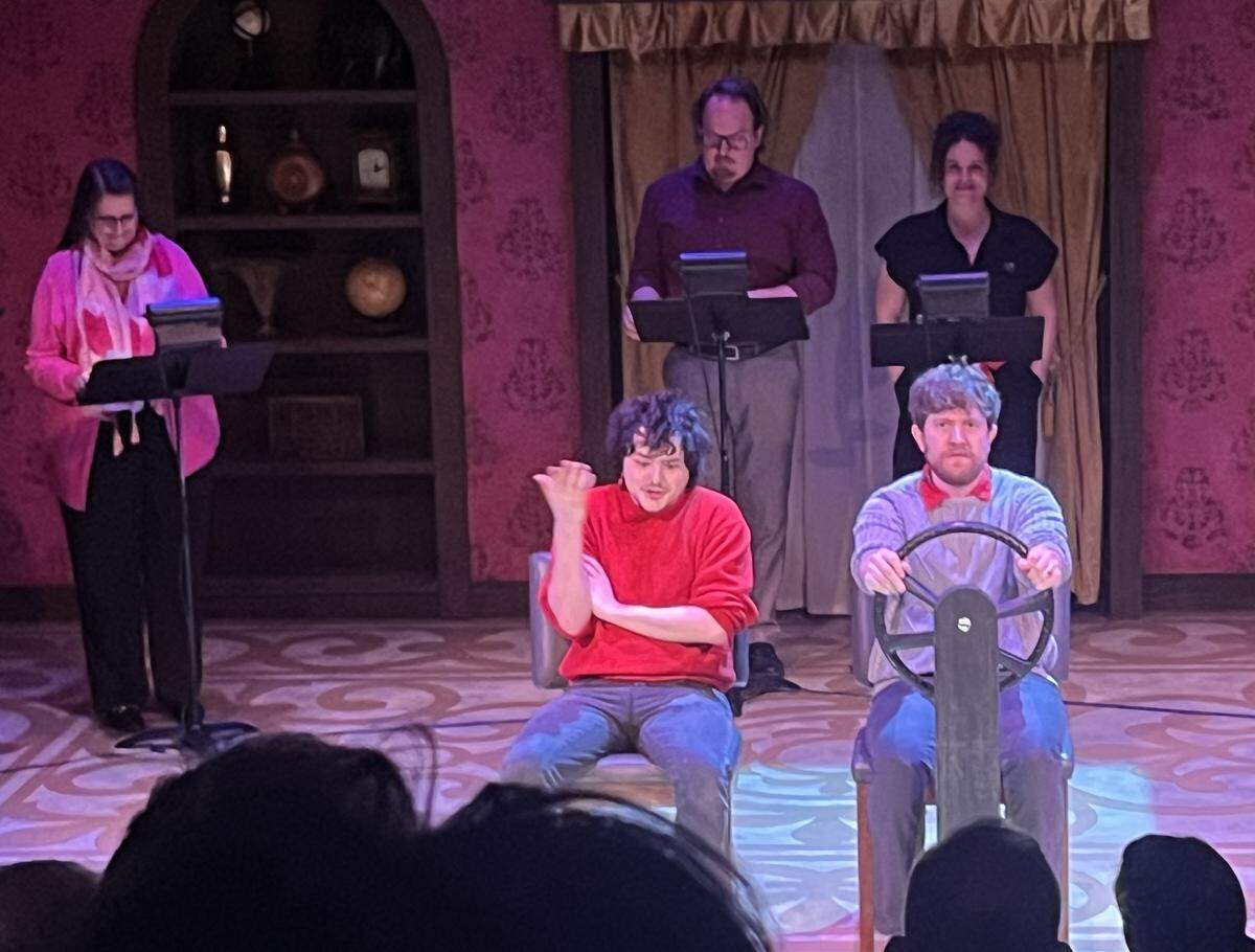 “How Much the Heart Can Hold,” a celebration of love and relationships starring real couples, is back for Valentine’s Day. Last year’s cast included, from left, Jana Tyrrell, Jonah and Austin Burnett (in foreground), and Drew and Paige Doyle.