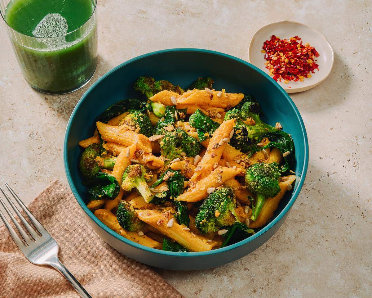 A ready-to-eat meal as prepared by Thistle.