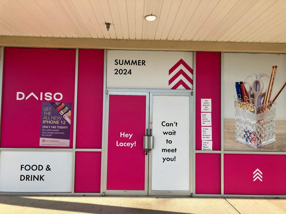 The Japanese retailer Daiso says it is coming to Lacey this summer.