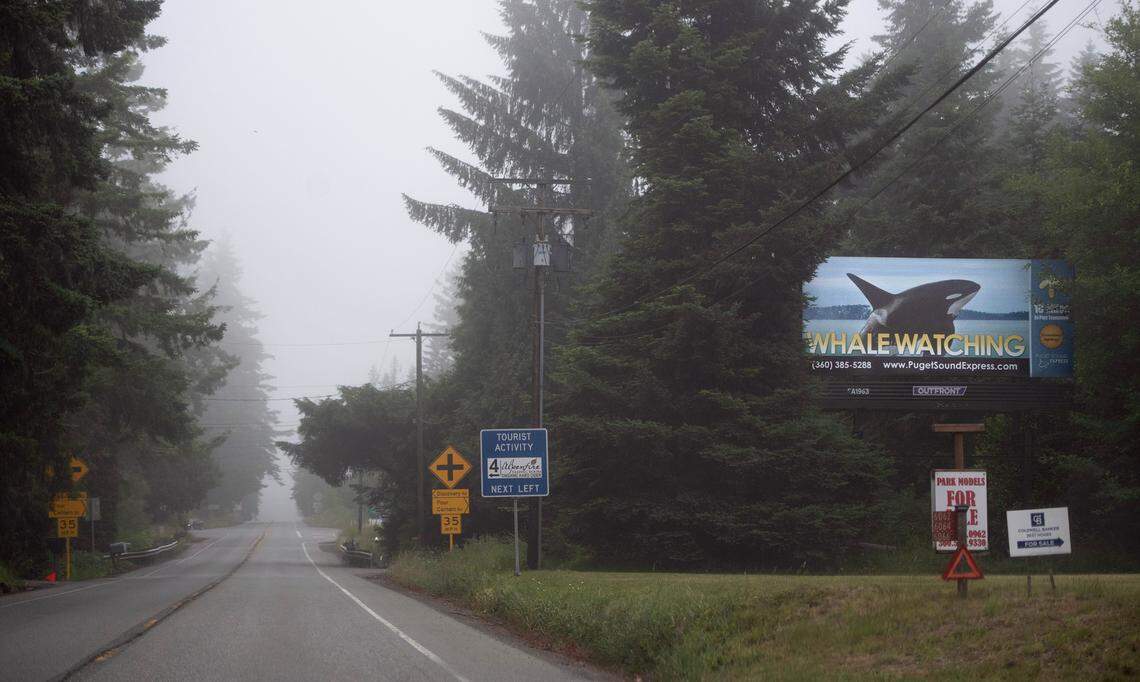 The Puget Sound Express offers whale watching and passenger ferry from Port Townsend to Friday Harbor, shown on San Juan Island on Monday, June 26, 2023.