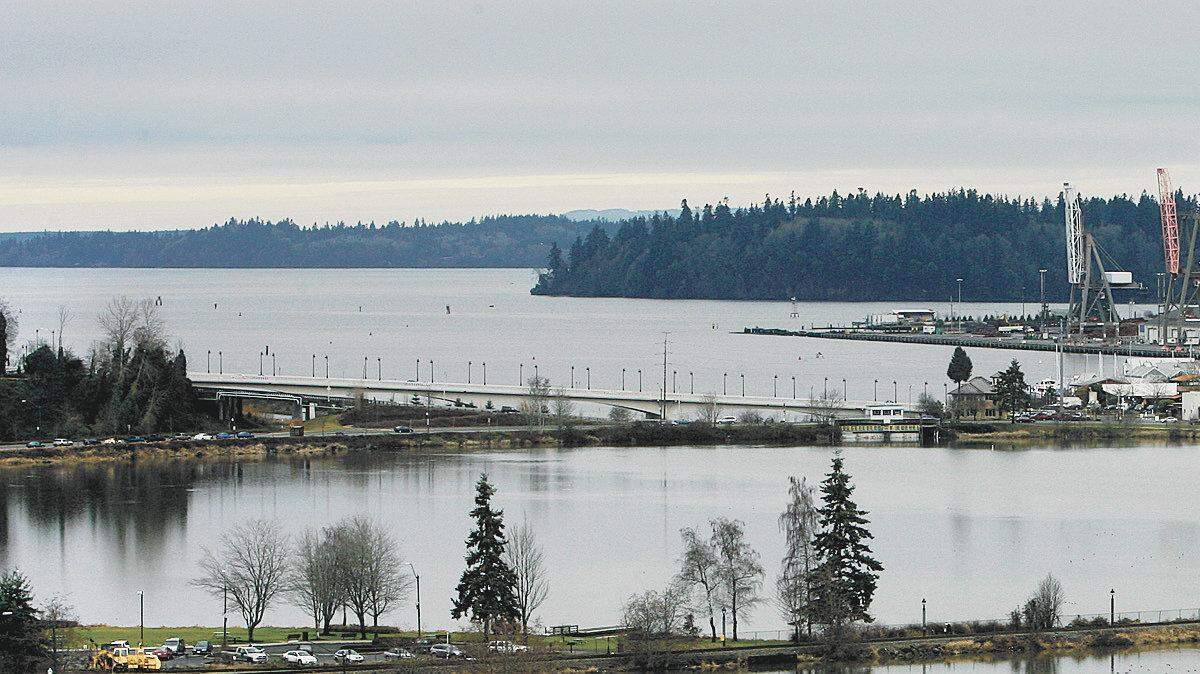 Capitol Lake tide