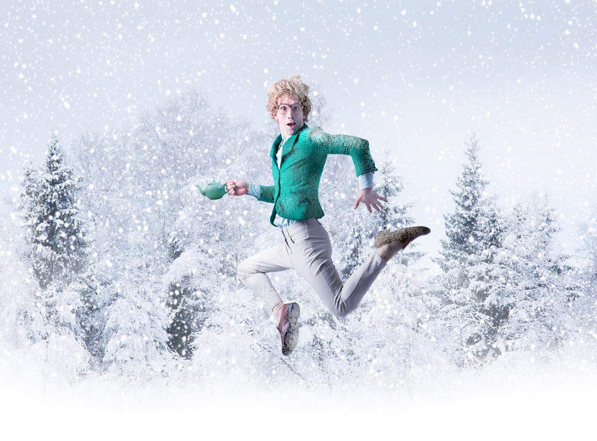 “O Christmas Tea,” a British comedy with James and Jamesy, is happening Friday at the Washington Center for the Performing Arts.