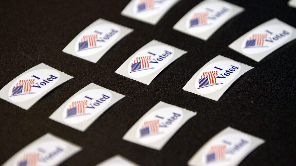 'I Voted' stickers help recently cast ballot voters to feel and show their civic pride. If you want to wear one Aug. 7, make sure your voter registration is in order by Monday.