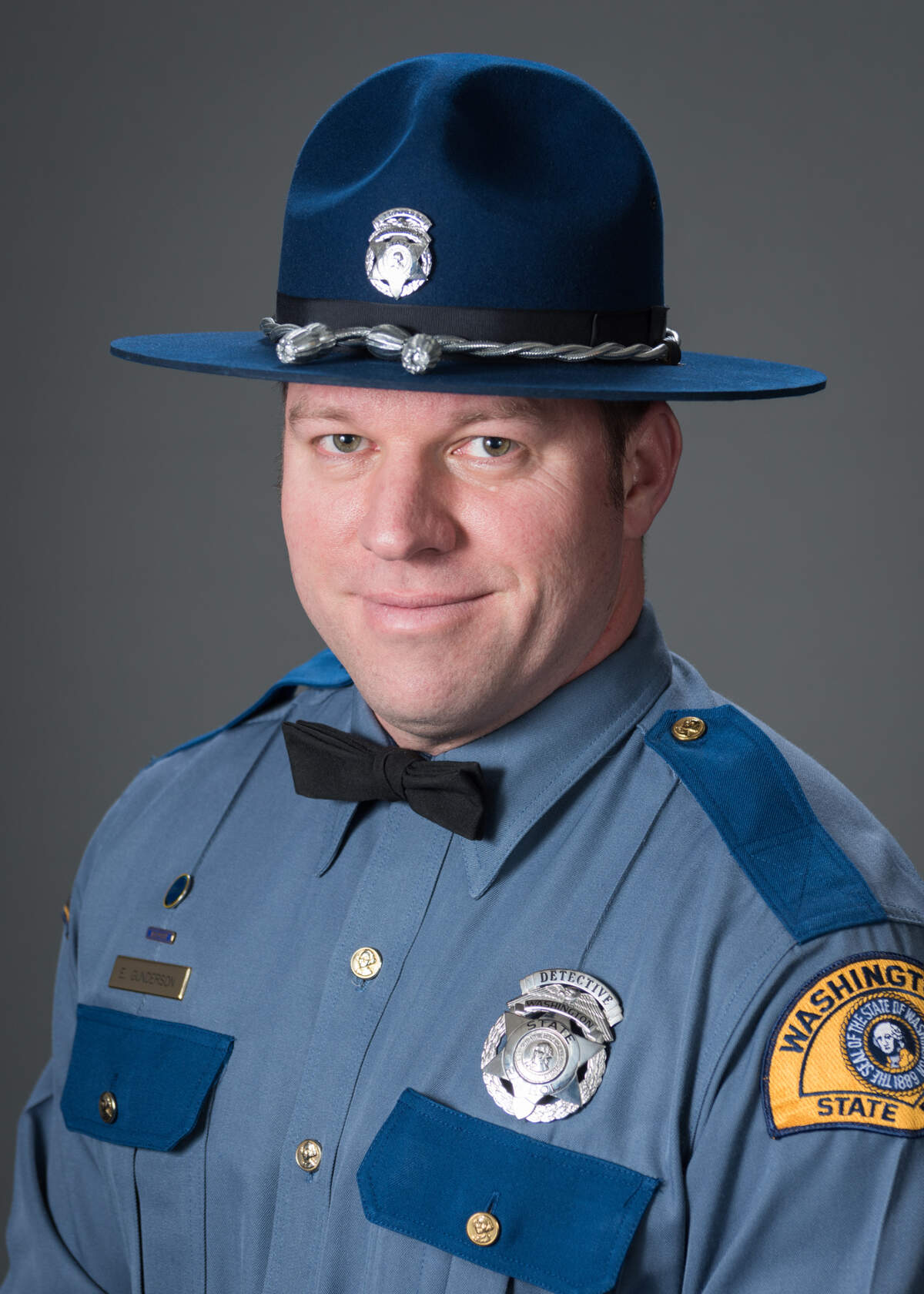 Trooper Eric Gunderson, 38, died Sept. 26 from COVID-19, the Washington State Patrol announced.