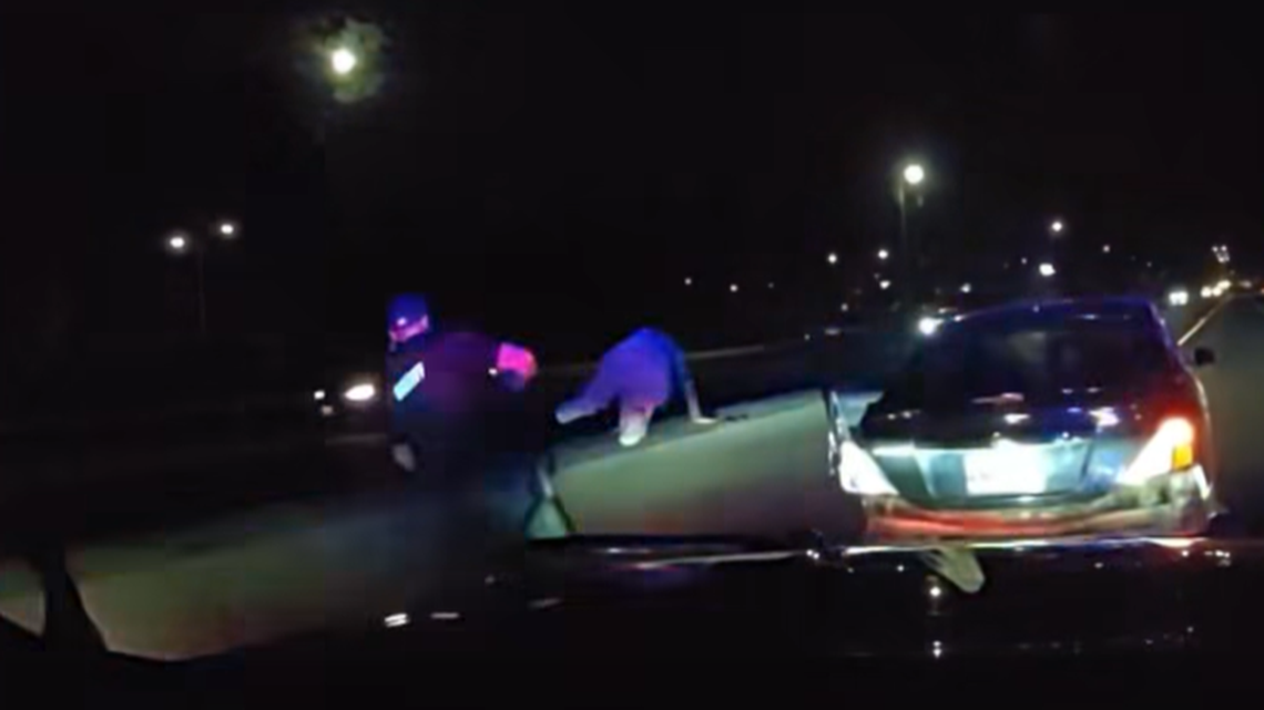Woman jumps over freeway barrier during pursuit, Thurston Sheriff says