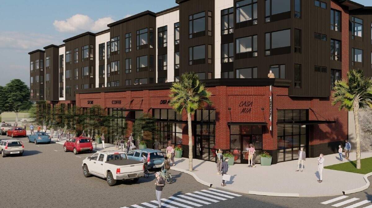 Via Susina, a new mixed-use proposal for downtown Olympia.