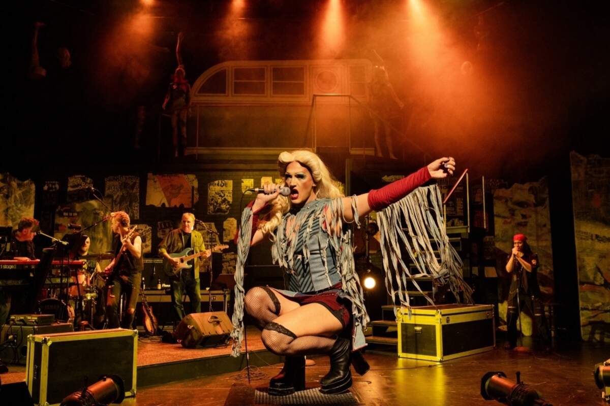 “Hedwig and the Angry Inch,” starring Adam Rennie, opens Friday, June 24, at Harlequin Productions’ State Theater.
