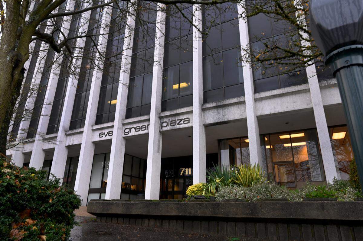 Evergreen Plaza building, Olympia/ 11/21/2024
