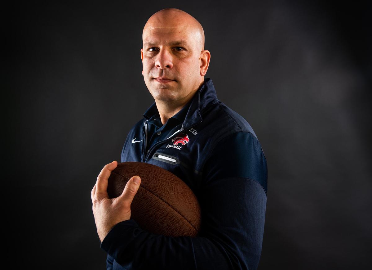 Black Hills’ head coach Kirk Stevens photographed at the Tacoma News Tribune in Tacoma, Wash., on Sunday, Dec. 2, 2018.