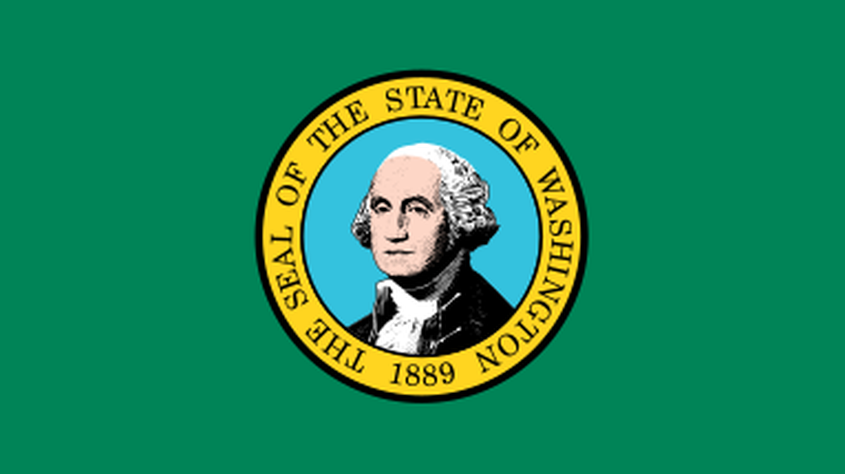 The state flag of Washington is the subject of a bill in the state Legislature.