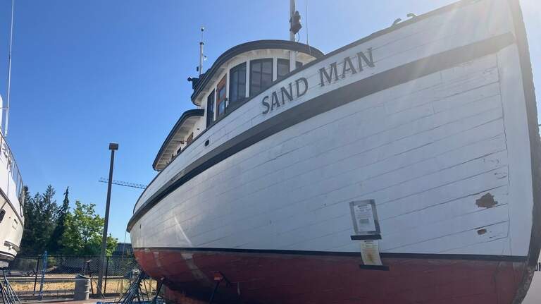 This tugboat was on Olympia’s waterfront for years. Now it’s headed to the auction block