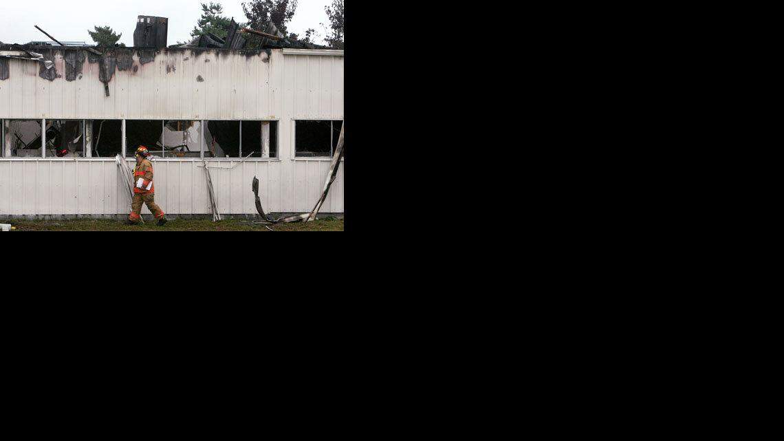 Call center fire leaves jobs at risk