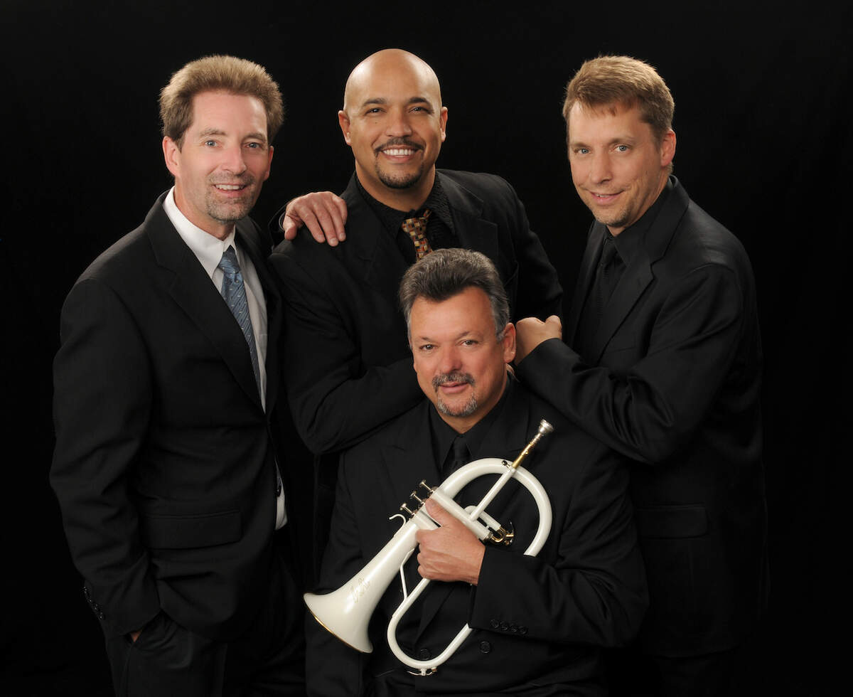 Olympia jazz quartet Hook Me Up is playing Sunday, July 24, at Olympia Downtown Alliance’s Music in the Park at Sylvester Park.