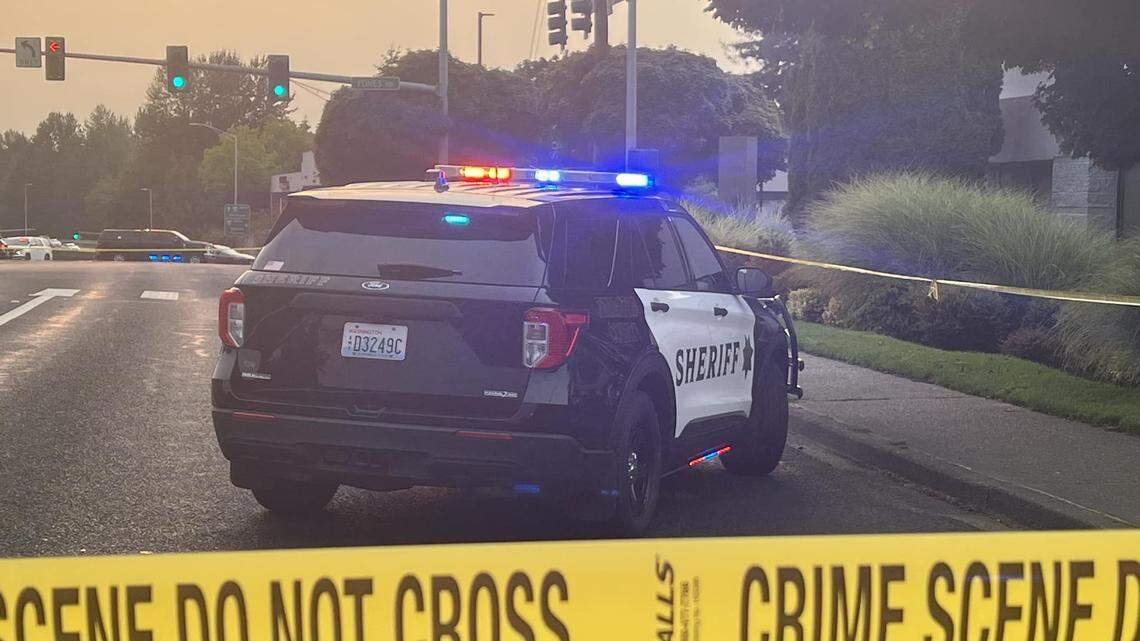 A 33-year-old Seattle woman was arrested on suspicion of eight crimes Saturday afternoon following a head-on wreck at Pacific Avenue and Fones Road that resulted in the death of a 70-year-old woman.