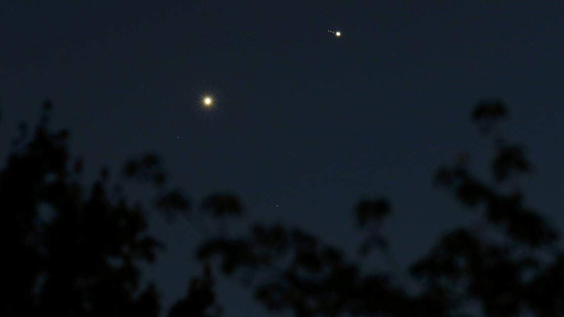 Planet party and snow moon to shine over California. Here’s when to watch the sky