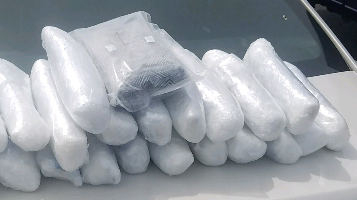Three men were arrested on Thursday, May 3, 2018 in Chehalis in connection to a drug trafficking operation after a search of their vehicle yielded more than 25 pounds of meth and heroin.
