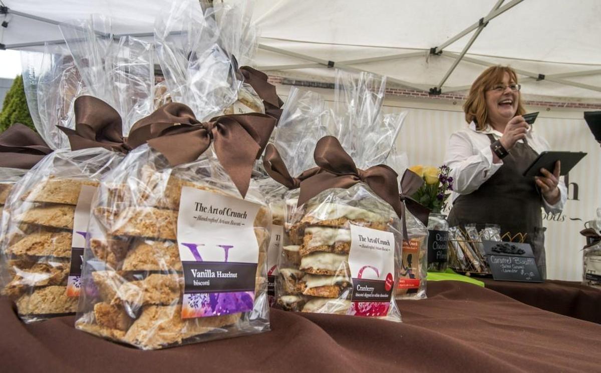 The Art of Crunch gained a following at the Proctor Farmers Market in the mid-to-late 2010s.