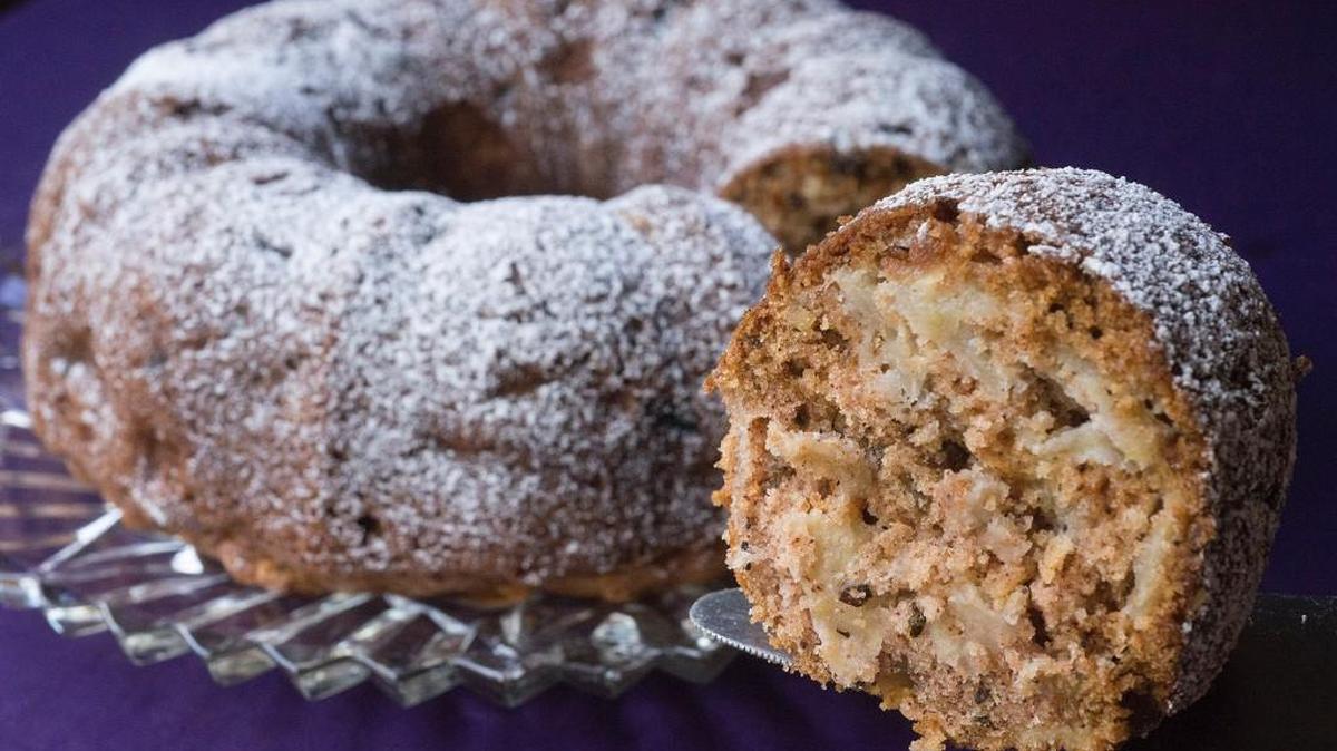 Apple cake.