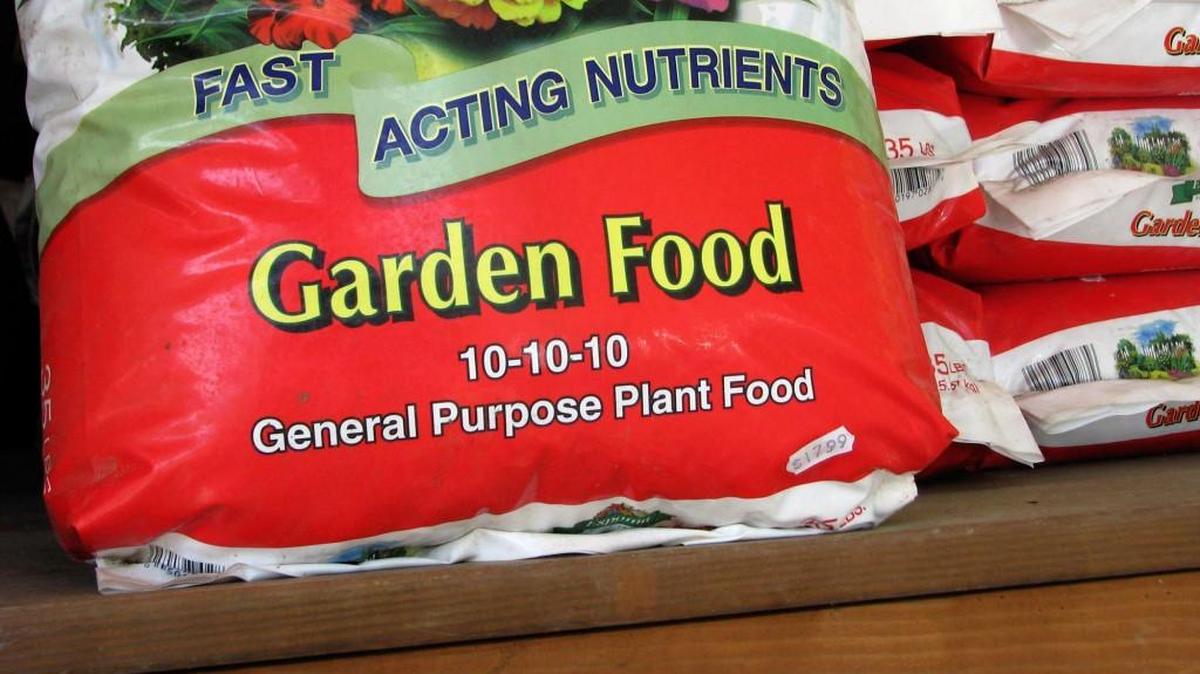 Whether a fertilizer is organic or synthetic, the label on the bag or carton spells out clearly just how rich it is. Although plants require at least 15 elements for health, 3 are needed in especially large amounts, and they are nitrogen, phosphorous, and potassium.