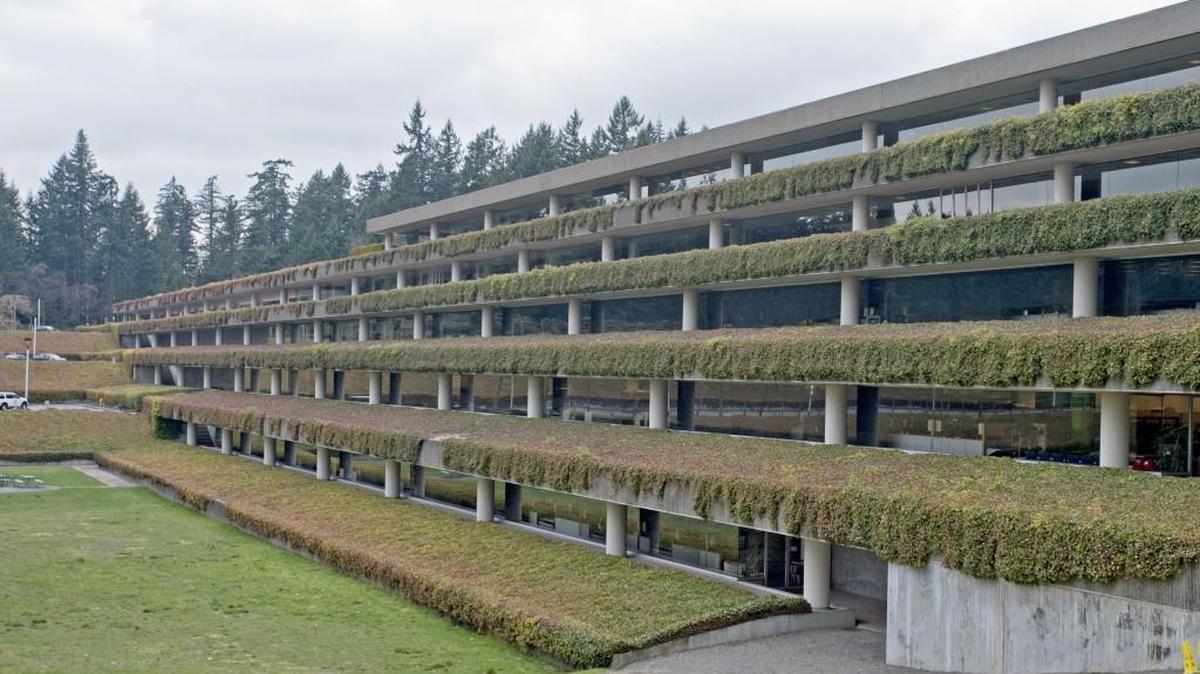 One of the region’s oldest and most iconic corporations, Federal Way-based Weyerhaeuser, its headquarters seen here in February 2013, has said it will buy Seattle-based competitor Plum Creek for $8.4 billion.