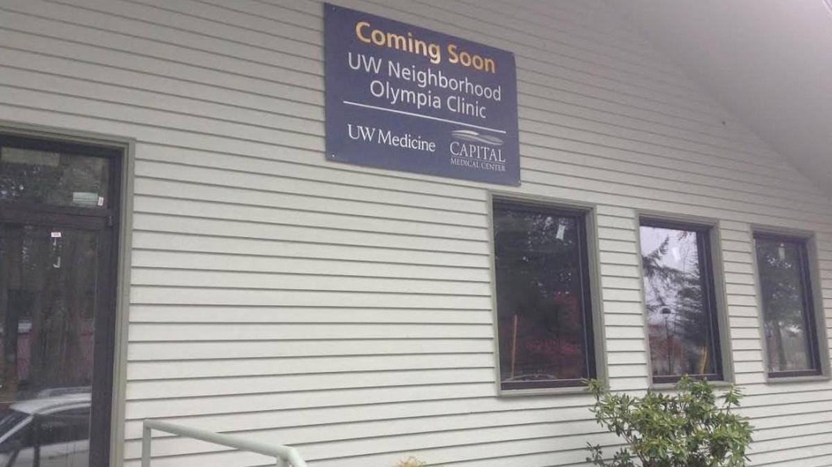 UW Medicine Neighborhood Clinic Olympia is set to open in January.