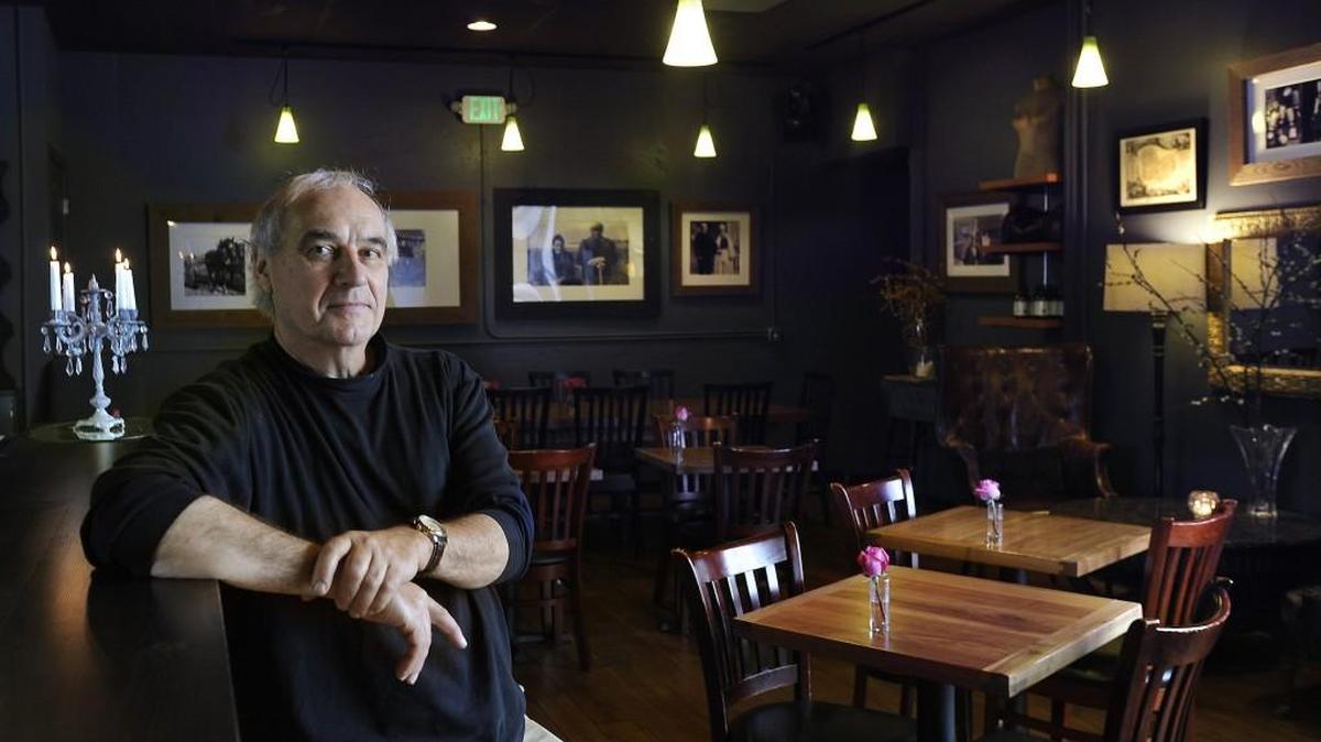 
Bread Peddler owner Andre Le-Rest's new bistro and lounge area features a rich wood accent feel in a quiet and more intimate setting.
